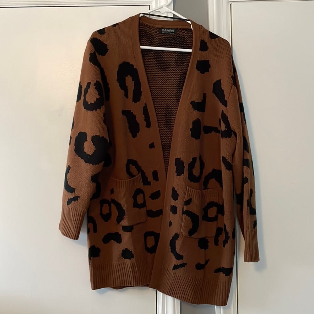 Bloomchic Cheetah Cardigan